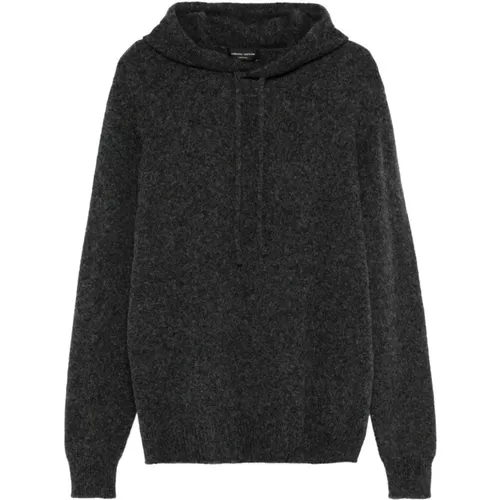 Anthrazit Pullover Kollektion - Roberto Collina - Modalova