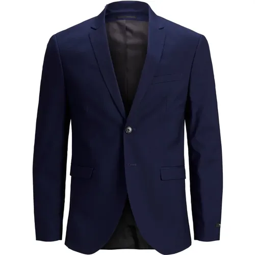 Modern Eleganter Blazer mit Slim Fit , Herren, Größe: L - jack & jones - Modalova