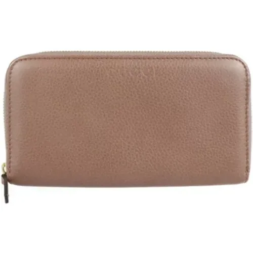 Pre-owned Leather wallets , female, Sizes: ONE SIZE - Gucci Vintage - Modalova