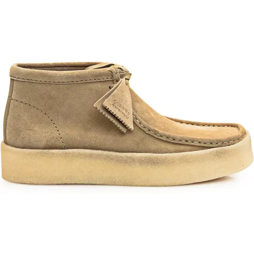 Flache Schuhe Wallabeecup BT , Herren, Größe: 44 EU - Clarks - Modalova