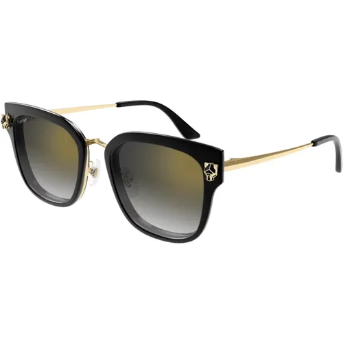 Ct0509Sa 001 Sunglasses , female, Sizes: 55 MM - Cartier - Modalova