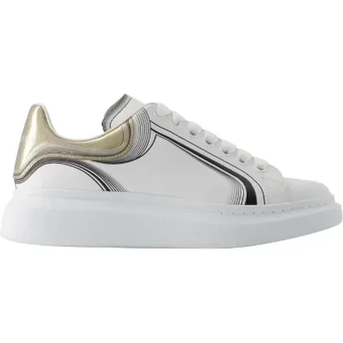 Pre-owned Leather sneakers , male, Sizes: 10 UK - Alexander McQueen Pre-owned - Modalova