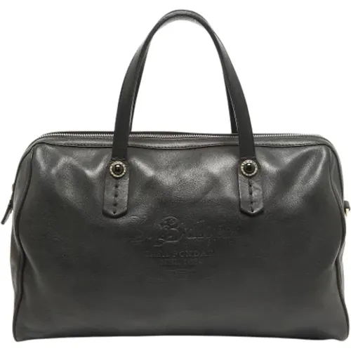 Pre-owned Leather handbags , female, Sizes: ONE SIZE - Bvlgari Vintage - Modalova