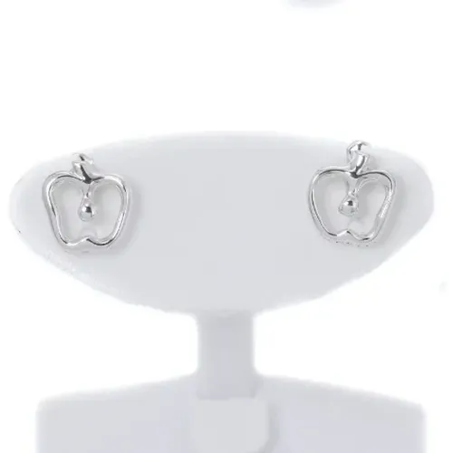 Pre-owned Silver earrings , unisex, Sizes: ONE SIZE - Tiffany & Co. Pre-owned - Modalova