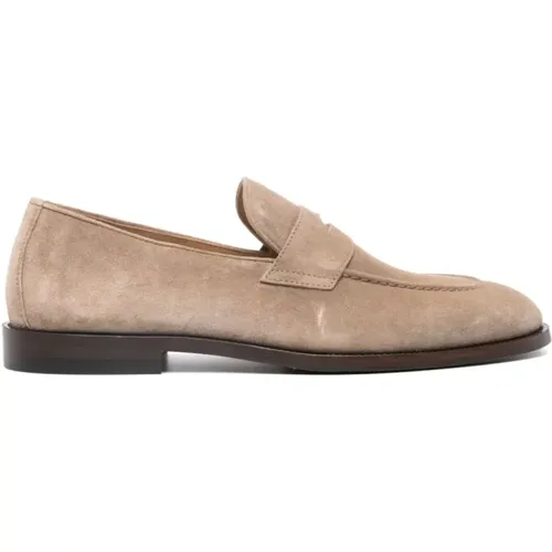 Flat Shoes , male, Sizes: 6 UK, 9 UK - BRUNELLO CUCINELLI - Modalova
