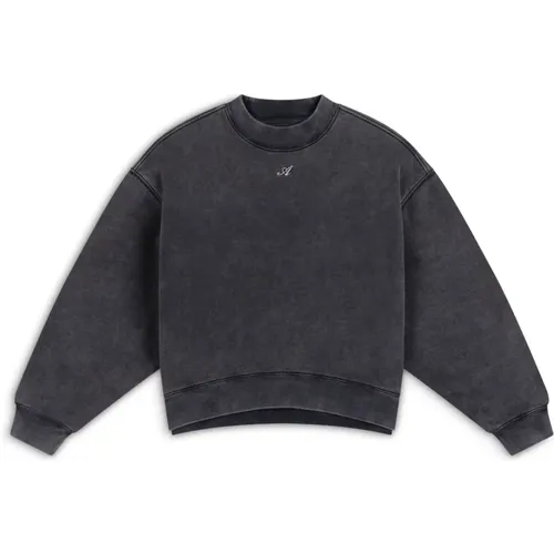 Crew Signature Sweatshirt , Damen, Größe: M - Axel Arigato - Modalova