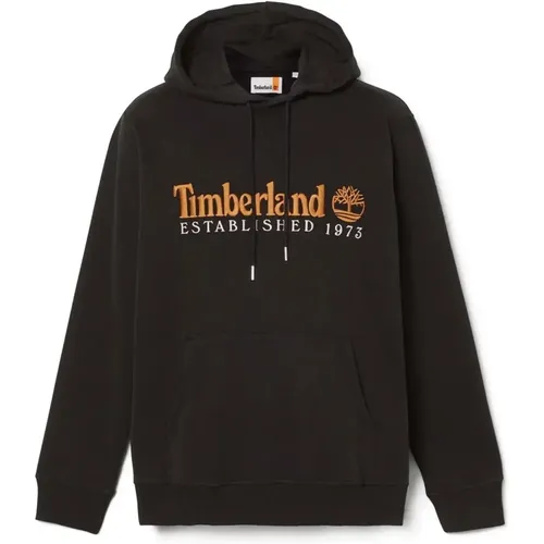 Schwarze Logo Pullover , Herren, Größe: M - Timberland - Modalova