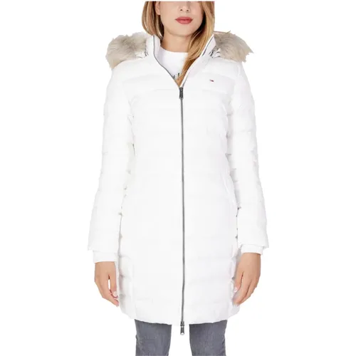 Hooded Zip Jacket for Women , female, Sizes: XS, S - Tommy Jeans - Modalova