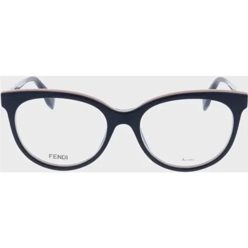 Originale Brille mit 3-jähriger Garantie , Damen, Größe: 53 MM - Fendi - Modalova