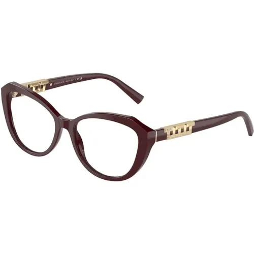 Violet Frame Glasses , female, Sizes: 54 MM, 52 MM - Tiffany - Modalova