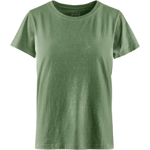 Short-sleeved Round Neck T-Shirt , female, Sizes: S, L, M - BomBoogie - Modalova