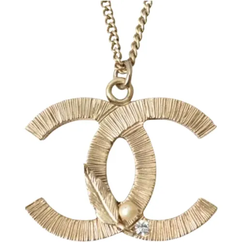 Pre-owned Metal chanel-jewelry , female, Sizes: ONE SIZE - Chanel Vintage - Modalova