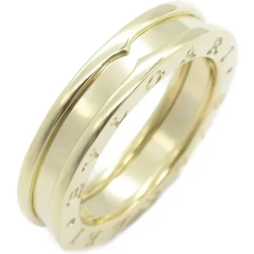 Pre-owned Gold rings , female, Sizes: ONE SIZE - Bvlgari Vintage - Modalova