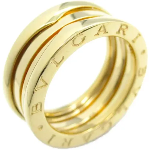 Pre-owned Gold rings , female, Sizes: ONE SIZE - Bvlgari Vintage - Modalova