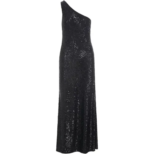 Sequin Evening Dress with High Slit , female, Sizes: M - Dea Kudibal - Modalova