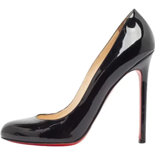 Pre-owned Leather heels , female, Sizes: 4 1/2 UK - Christian Louboutin Pre-owned - Modalova