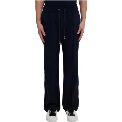 Elastane Drawstring Trousers , male, Sizes: L, M, XL - Dolce & Gabbana - Modalova
