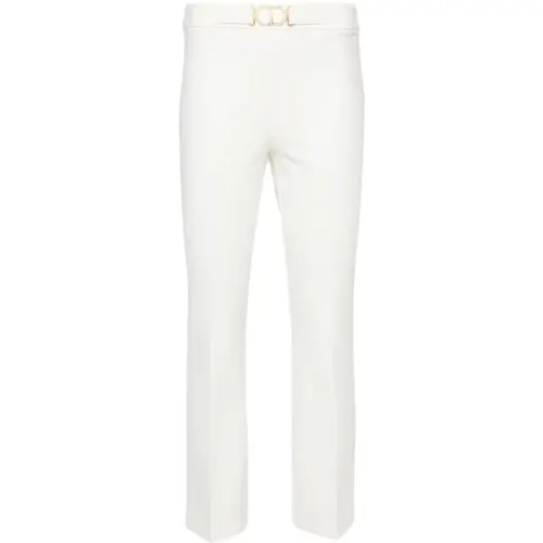 Flare Snow Pants with Oval T Buckle , female, Sizes: M - Twinset - Modalova