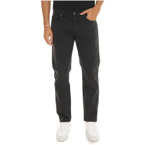 Slim Fit Casual Trousers , male, Sizes: M, 2XL, S, XL, 3XL, 4XL, L - Harmont & Blaine - Modalova