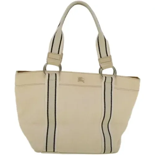 Pre-owned Canvas totes , female, Sizes: ONE SIZE - Burberry Vintage - Modalova