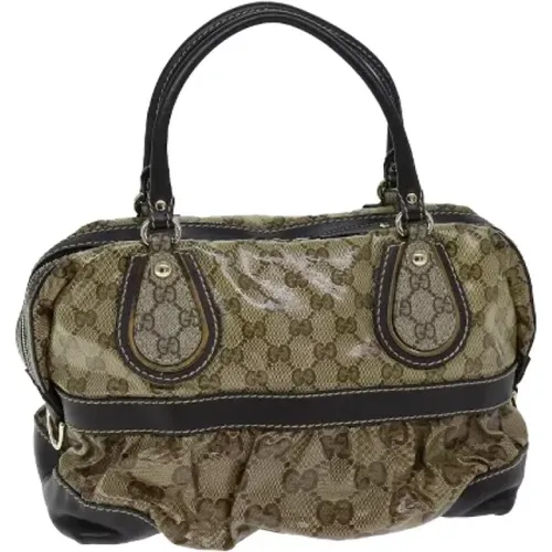 Pre-owned Canvas handbags , female, Sizes: ONE SIZE - Gucci Vintage - Modalova