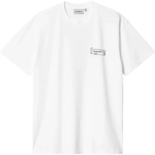 Kurzarm T-Shirt , Herren, Größe: XL - Carhartt WIP - Modalova