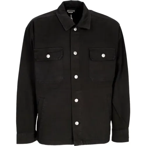 Shirt Jacket with Collar , male, Sizes: S, M, XL, L - Obey - Modalova