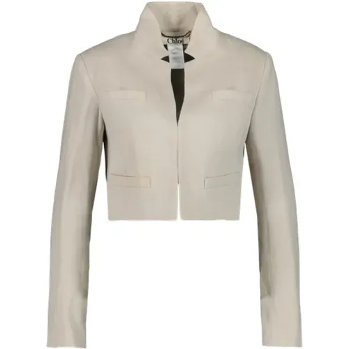 Short Jacket , female, Sizes: S - Chloé Pre-owned - Modalova