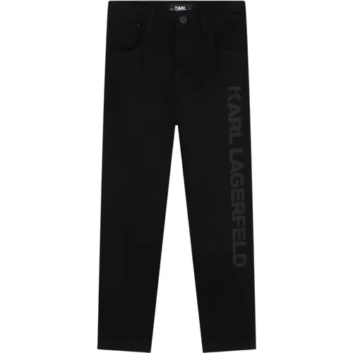 Kinder Jeans 5-Pocket Schwarz - Karl Lagerfeld - Modalova