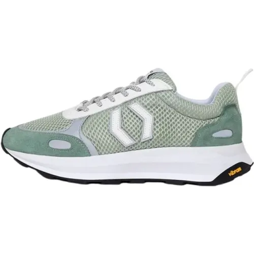 Green Cross Jungle Sneakers - Vibram Comfort , male, Sizes: 6 UK, 5 UK, 12 UK, 11 UK, 9 UK, 8 UK, 10 UK, 7 UK - Mikakus Barcelona - Modalova
