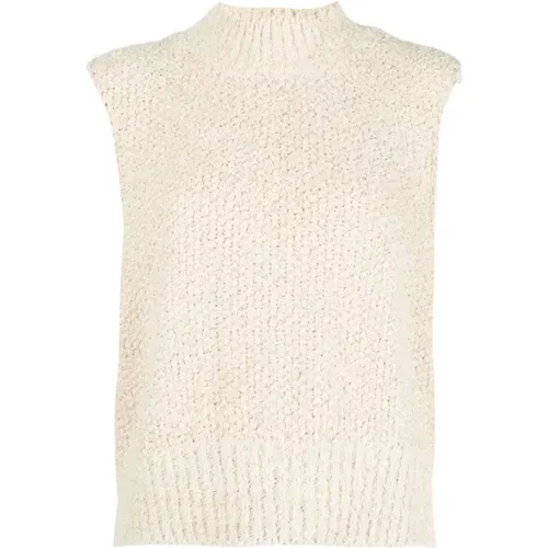 Sleeveless Knitwear , female, Sizes: L, M - Maison Margiela - Modalova