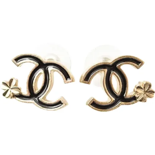 Pre-owned Metal earrings , female, Sizes: ONE SIZE - Chanel Vintage - Modalova