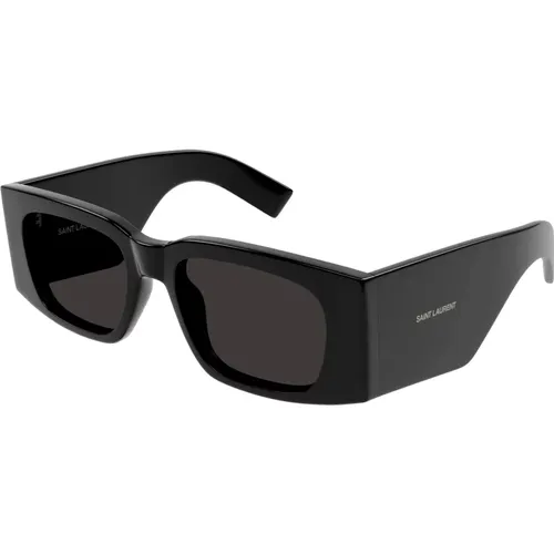 Dark Grey Sunglasses SL 654 , female, Sizes: 52 MM - Saint Laurent - Modalova
