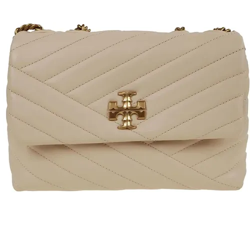 White Chevron Shoulder Bag , female, Sizes: ONE SIZE - TORY BURCH - Modalova