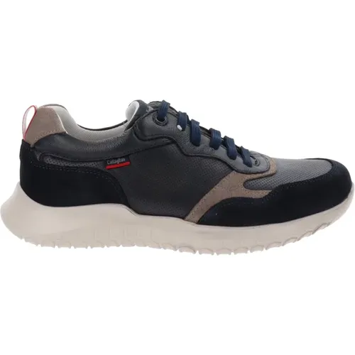 Leather Mens Sneakers Comfort Style , male, Sizes: 7 UK, 6 UK, 9 UK, 10 UK - Callaghan - Modalova