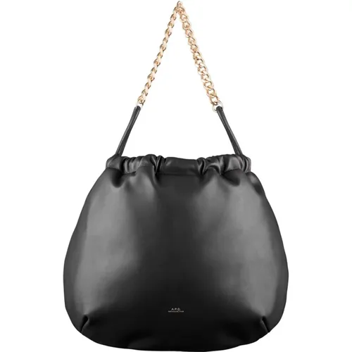 Ninon Chaine Bag , female, Sizes: ONE SIZE - A.p.c. - Modalova