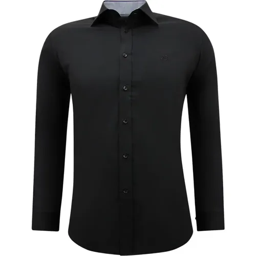 Businesshemd für Männer - Bluse mit schmaler Passform und Stretch - Gentile Bellini - Modalova