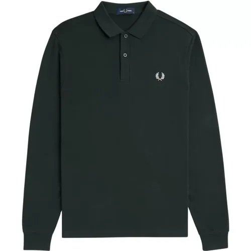 Langarm-Tennispolo Fred Perry - Fred Perry - Modalova