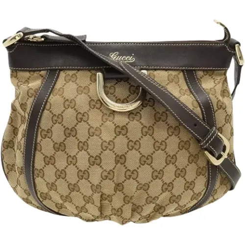 Pre-owned Canvas gucci-bags , female, Sizes: ONE SIZE - Gucci Vintage - Modalova