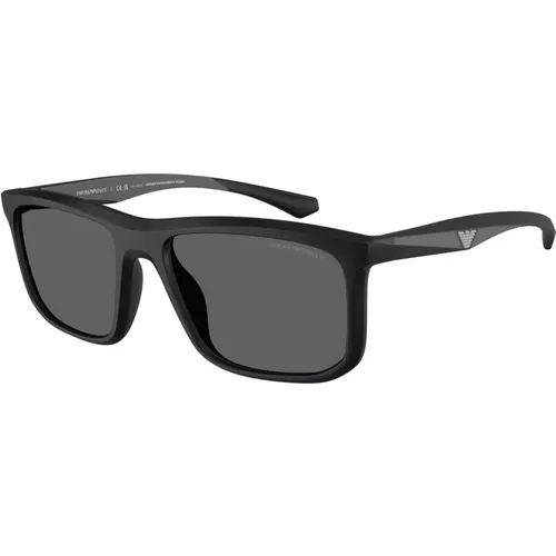 Stylische Sonnenbrille Ea4234U Modell , Herren, Größe: 57 MM - Emporio Armani - Modalova