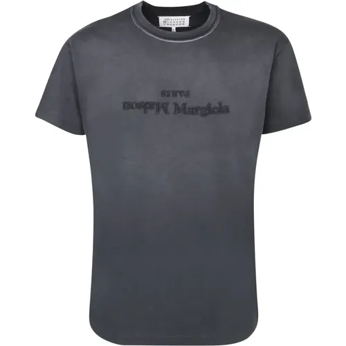 Luxurious Purple T-Shirt , male, Sizes: M, S - Maison Margiela - Modalova