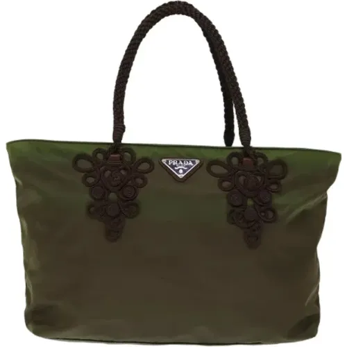 Pre-owned Fabric totes , female, Sizes: ONE SIZE - Prada Vintage - Modalova