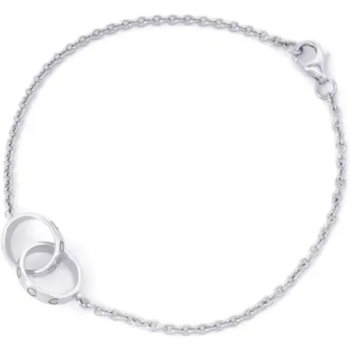 Pre-owned White Gold bracelets , female, Sizes: ONE SIZE - Cartier Vintage - Modalova