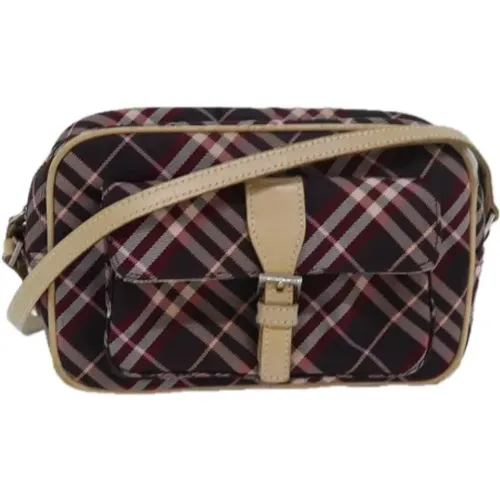 Pre-owned Nylon schultertasche - Burberry Vintage - Modalova