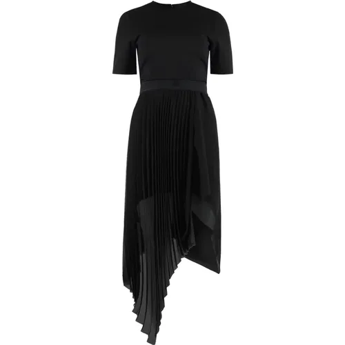 Asymmetrisches Plissee Midi Kleid - Givenchy - Modalova