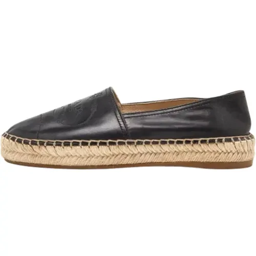 Pre-owned Leather flats , female, Sizes: 2 1/2 UK - Prada Vintage - Modalova