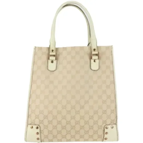 Pre-owned Canvas gucci-bags , female, Sizes: ONE SIZE - Gucci Vintage - Modalova