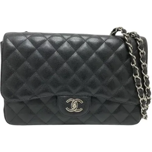 Pre-owned Leather chanel-bags , female, Sizes: ONE SIZE - Chanel Vintage - Modalova