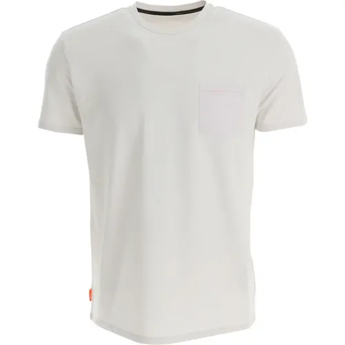Herren Girocollo T-Shirt - Weiß - RRD - Modalova