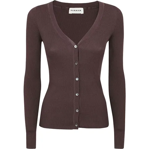 Women's Clothing Sweaters Ss24 , female, Sizes: M - P.a.r.o.s.h. - Modalova